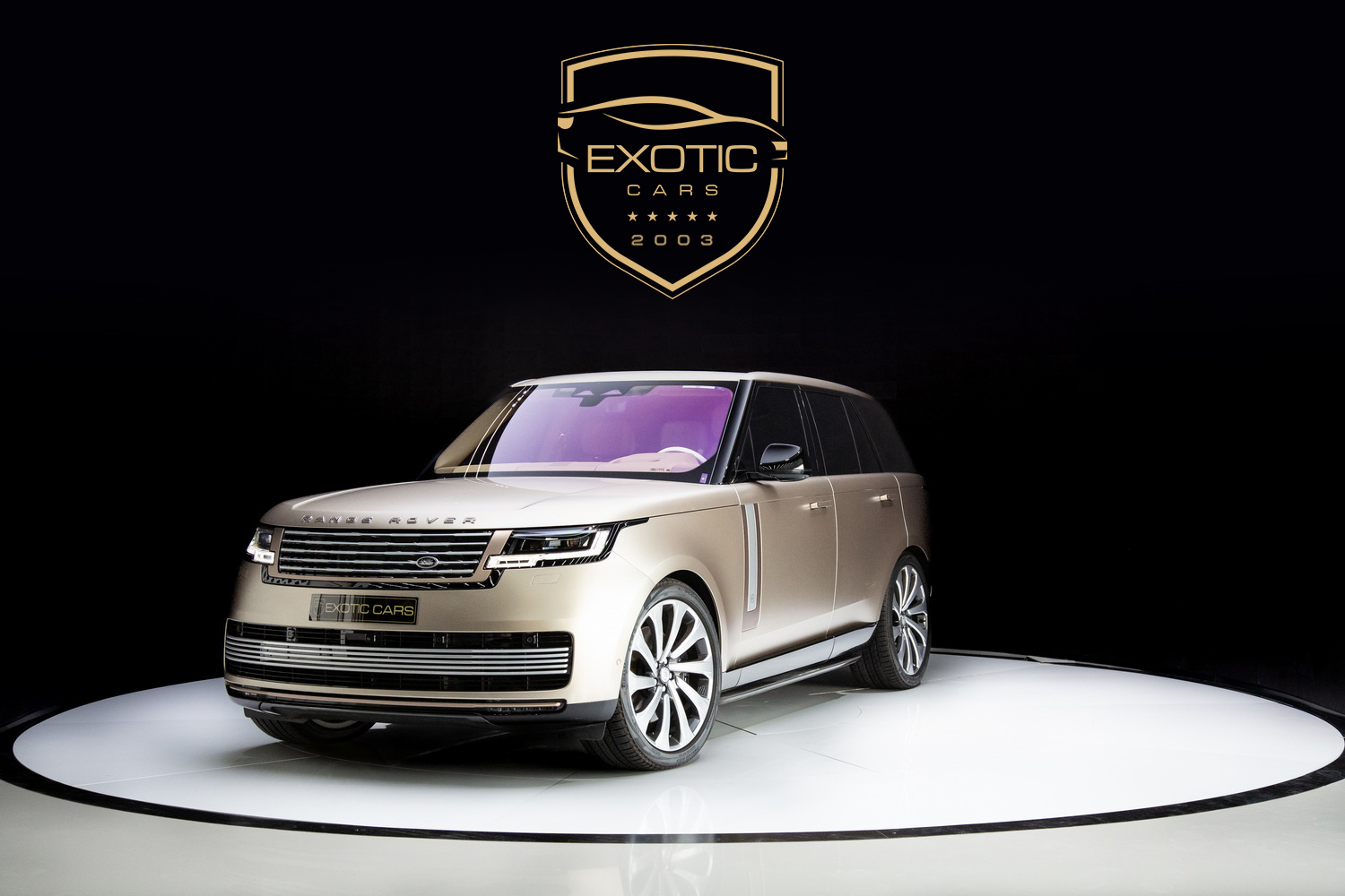 2023 Range Rover Vogue SV Autobiography in Satin Sunset Gold | Exotic Cars Dubai