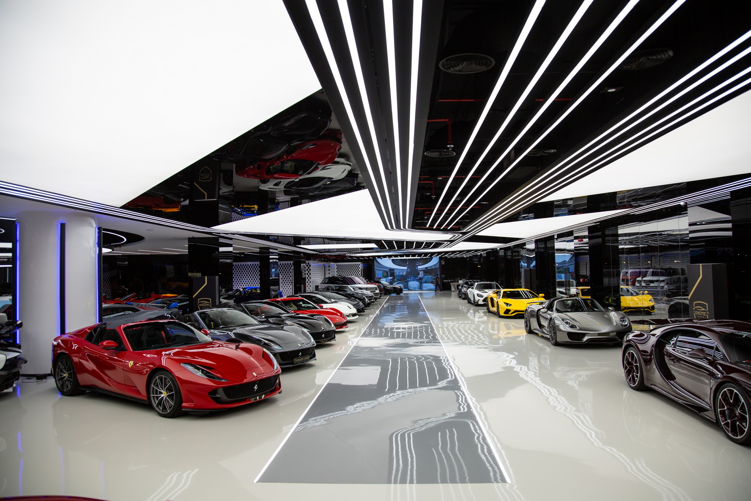 Exotic Cars Showroom