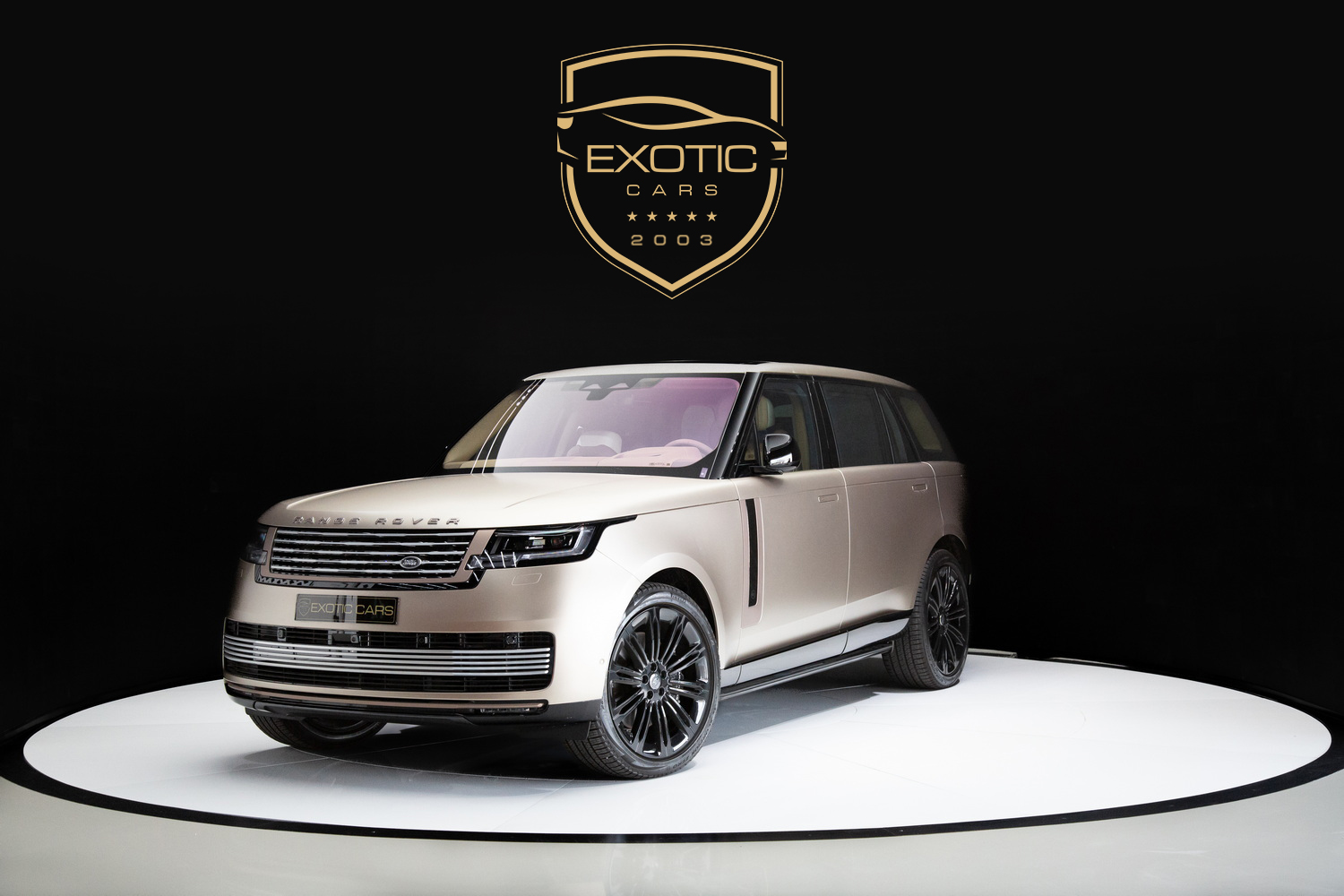 2023 Sunset Gold Range Rover SV Autobiography