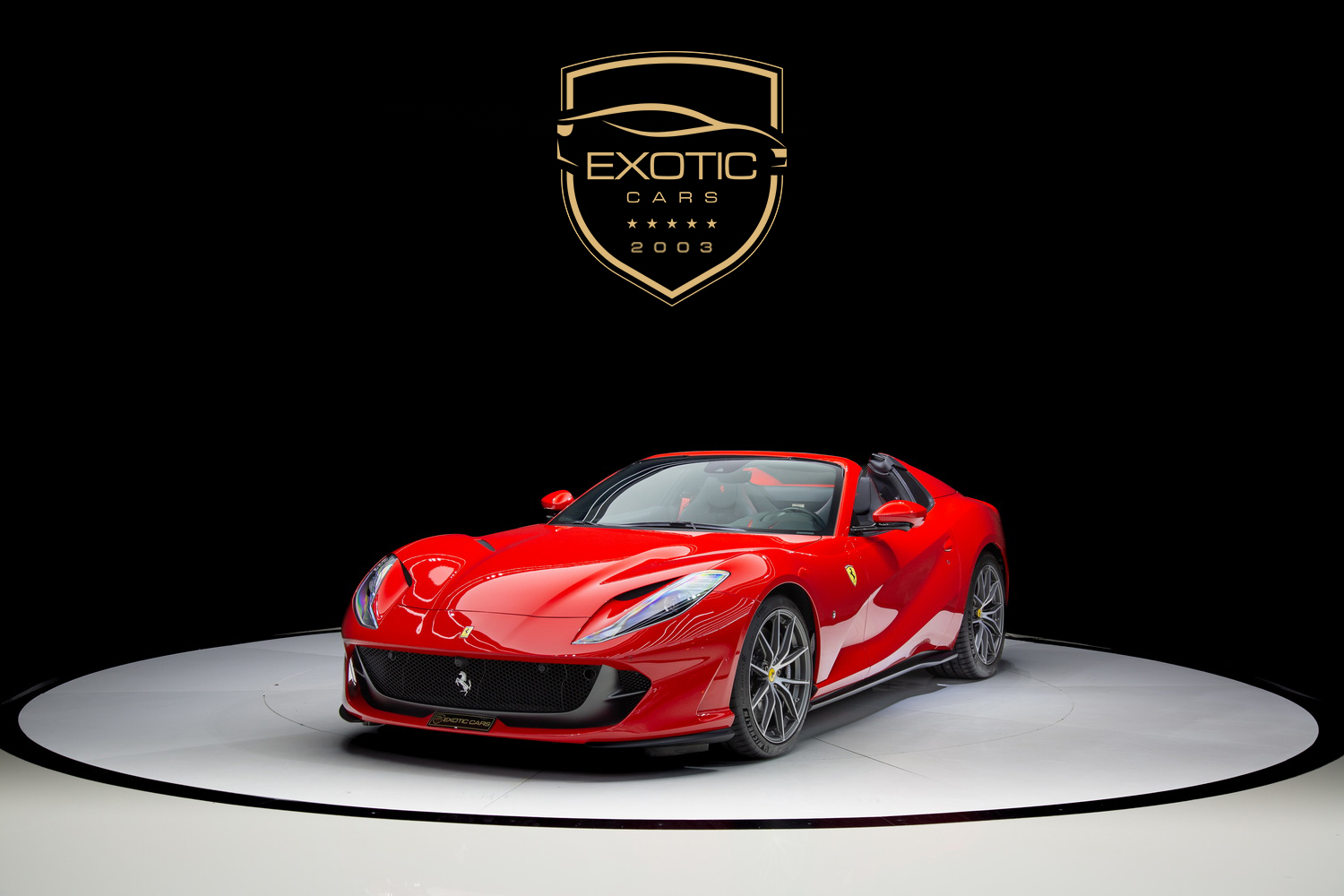 2023 Red Ferrari 812 GTS | Exotic Cars Dubai