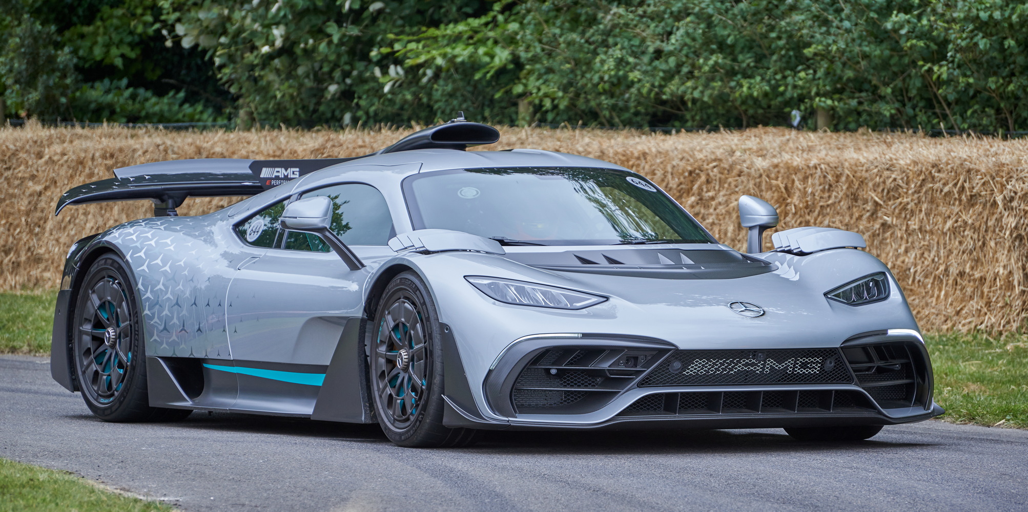 Mercedes AMG-One with a Silver Exterior | Exotic Cars Dubai