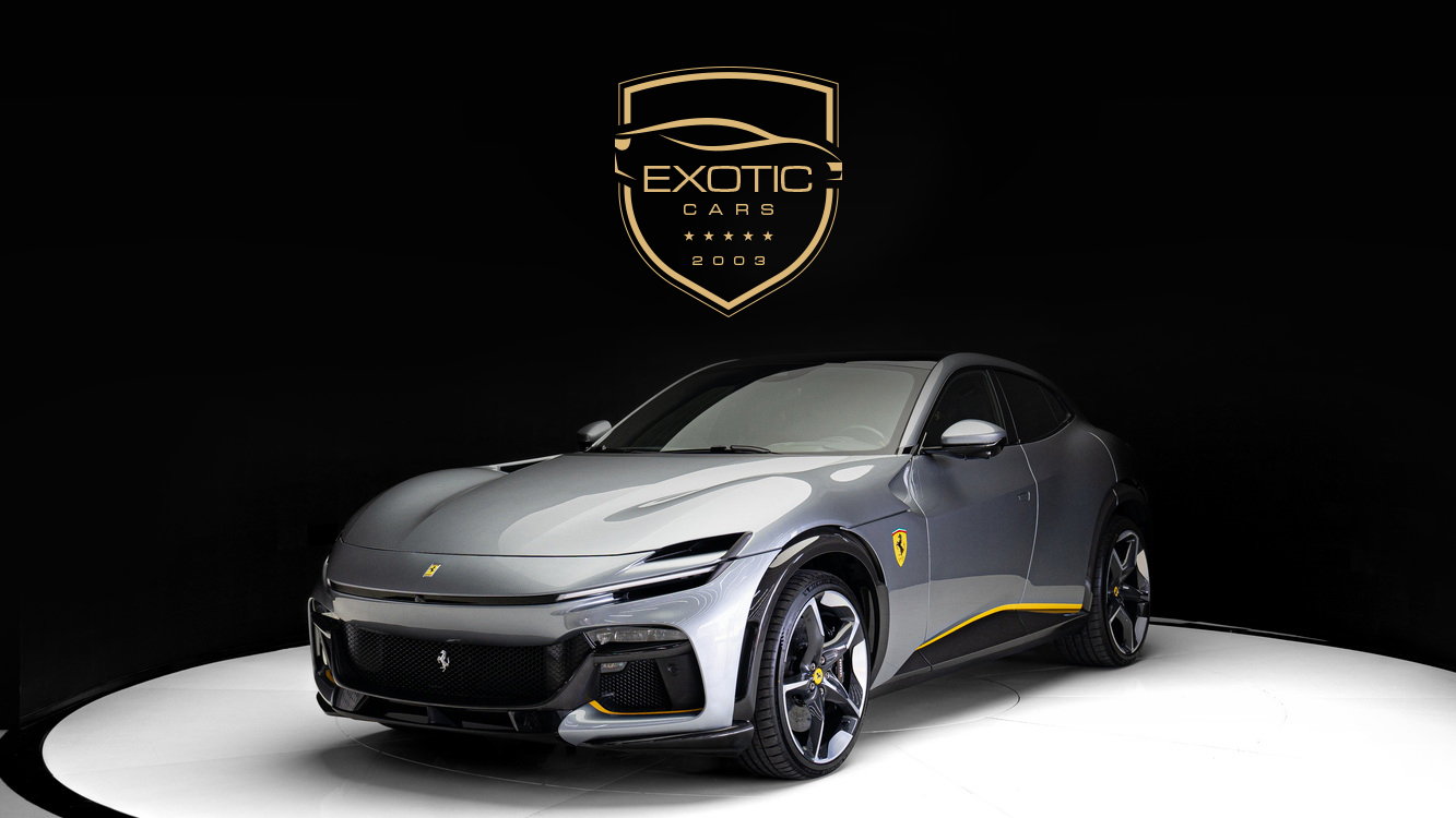 Experience the Ferrari Purosangue at Exotic Cars Dubai
