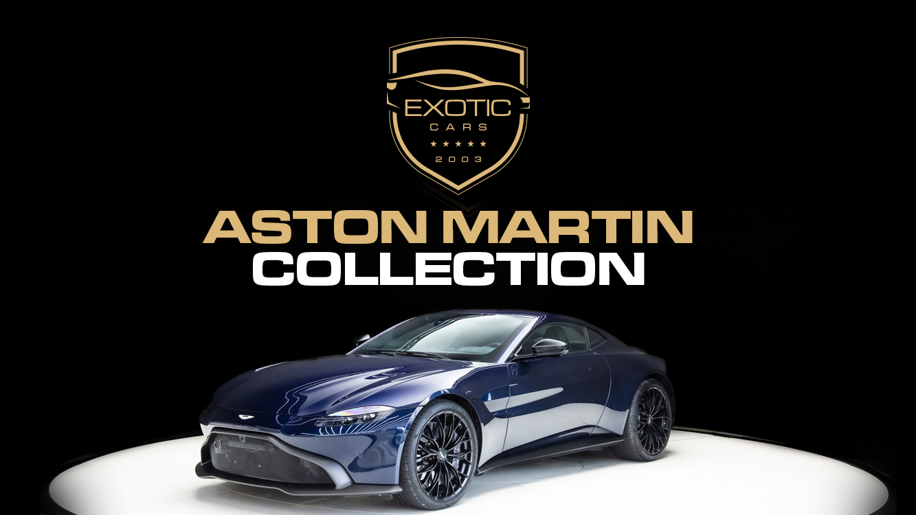 Aston Martin Collection at Exotic Cars Dubai