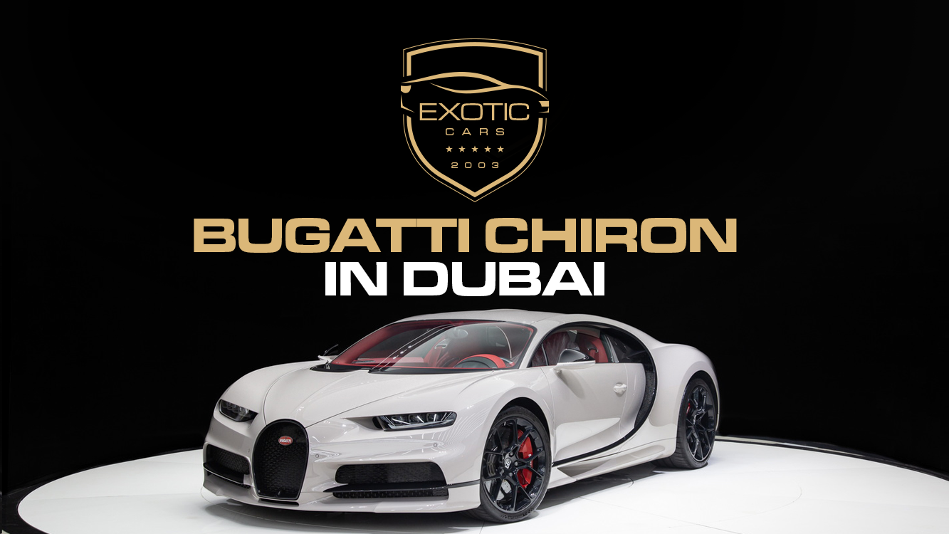 Experience the Ultimate in Luxury and Performance: The 2018 Bugatti Chiron at Exotic Cars Dubai