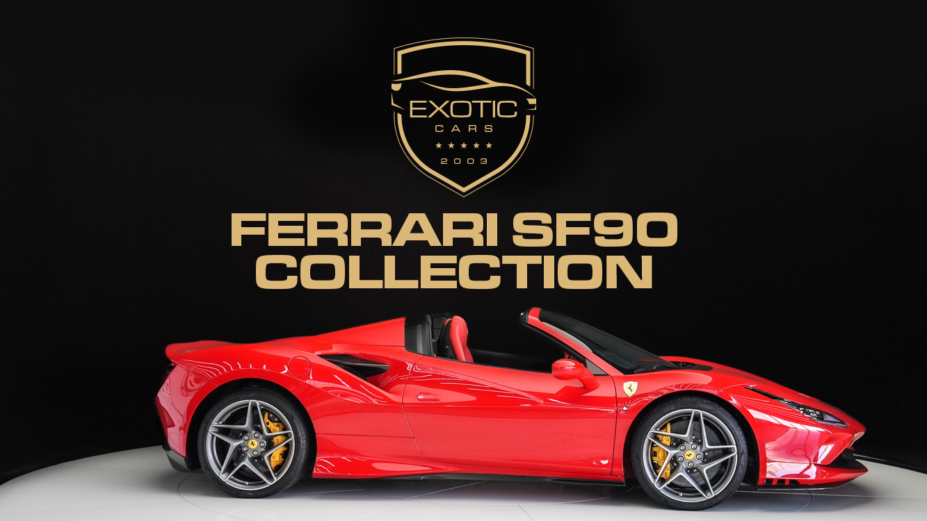 Ferrari SF90 Collection at Exotic Cars Dubai