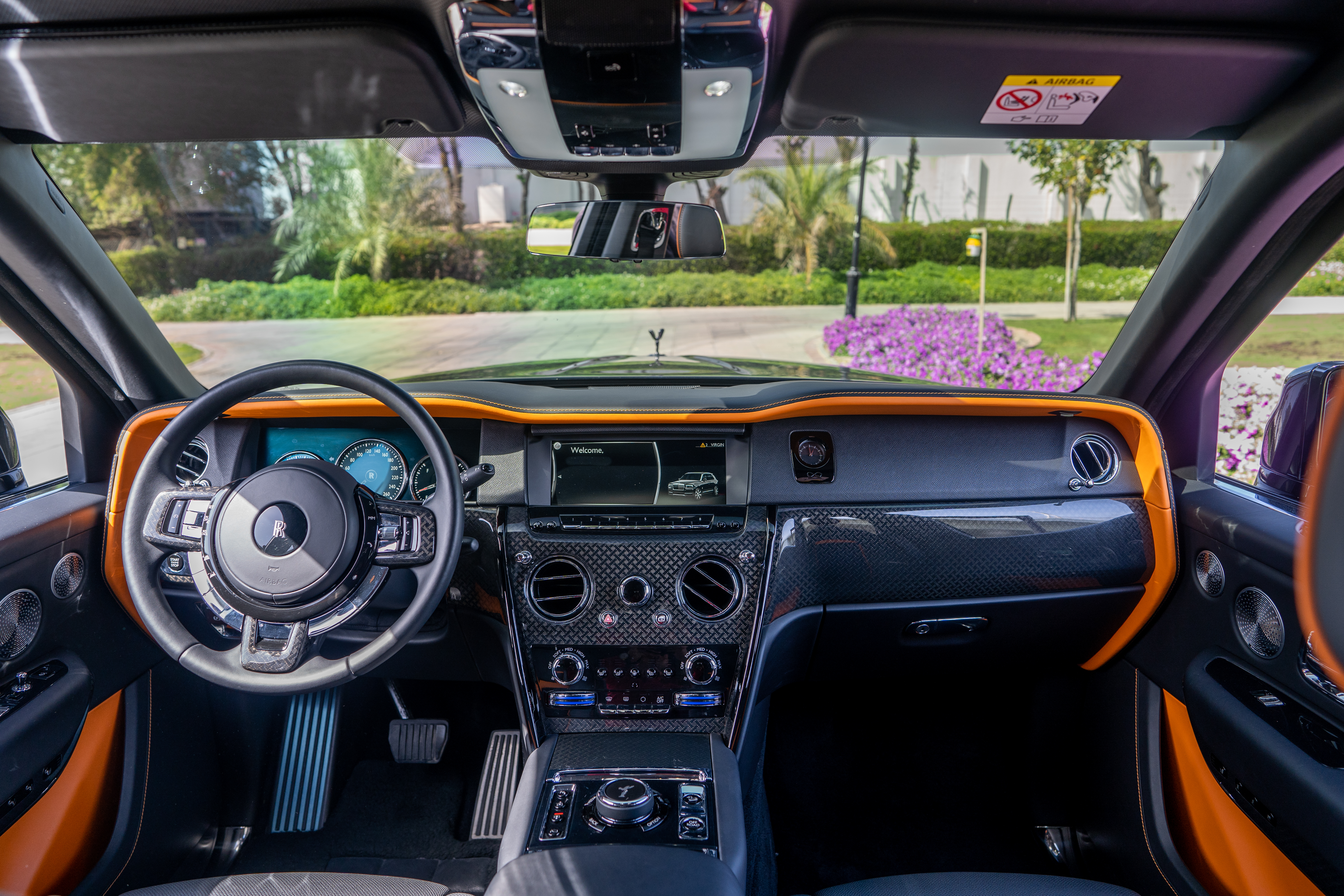 Rolls Royce Cullinan Black Badge Interior
